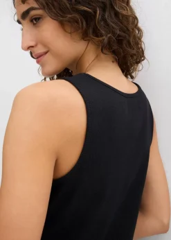 Trägerkleid aus Bio- Baumwoll-Stretch