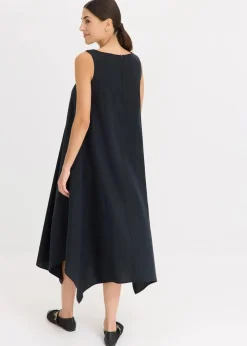 Trägerkleid aus feinem Viskose-Mix