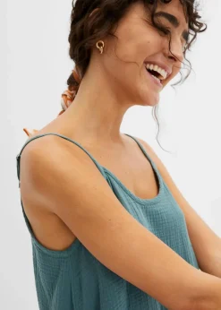 Trägerkleid aus Musselin