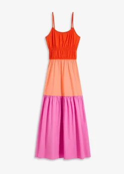 Trägerkleid aus reiner Baumwolle