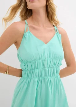 Trägerkleid aus reiner Bio-Baumwolle