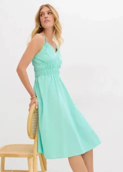 Trägerkleid aus reiner Bio-Baumwolle