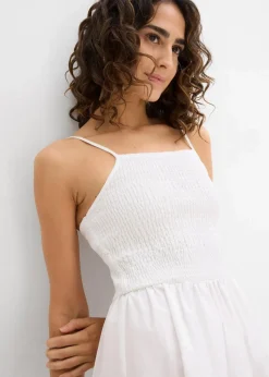 Trägerkleid aus reiner Bio-Baumwolle