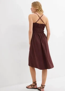 Trägerkleid aus reiner Bio-Baumwolle