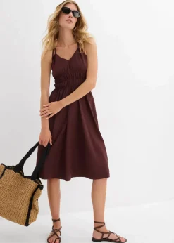 Trägerkleid aus reiner Bio-Baumwolle