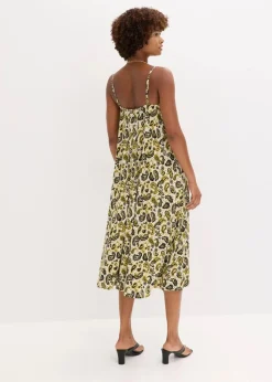 Trägerkleid aus softem Viskose-Mix