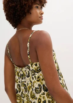 Trägerkleid aus softem Viskose-Mix