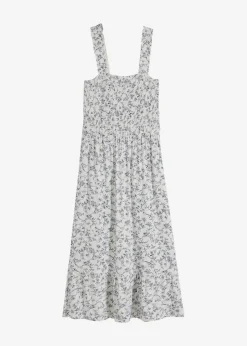 Trägerkleid aus Viskose-Mix