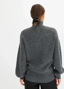 Troyer Pullover mit Ajourmuster