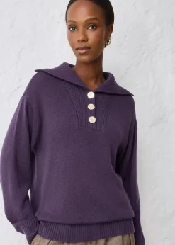 Troyer-Pullover aus Merinowolle