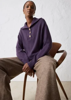 Troyer-Pullover aus Merinowolle