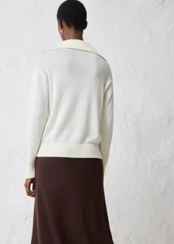 Troyer-Pullover aus Merinowolle