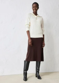 Troyer-Pullover aus Merinowolle