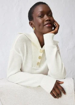 Troyer-Pullover aus Merinowolle