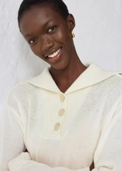 Troyer-Pullover aus Merinowolle