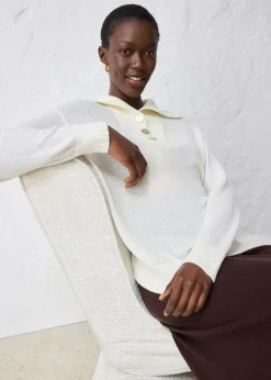 Troyer-Pullover aus Merinowolle