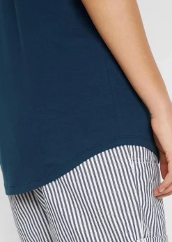 T-Shirt aus Baumwollmix