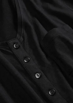 T-Shirt aus Baumwoll-Viskose-Mix