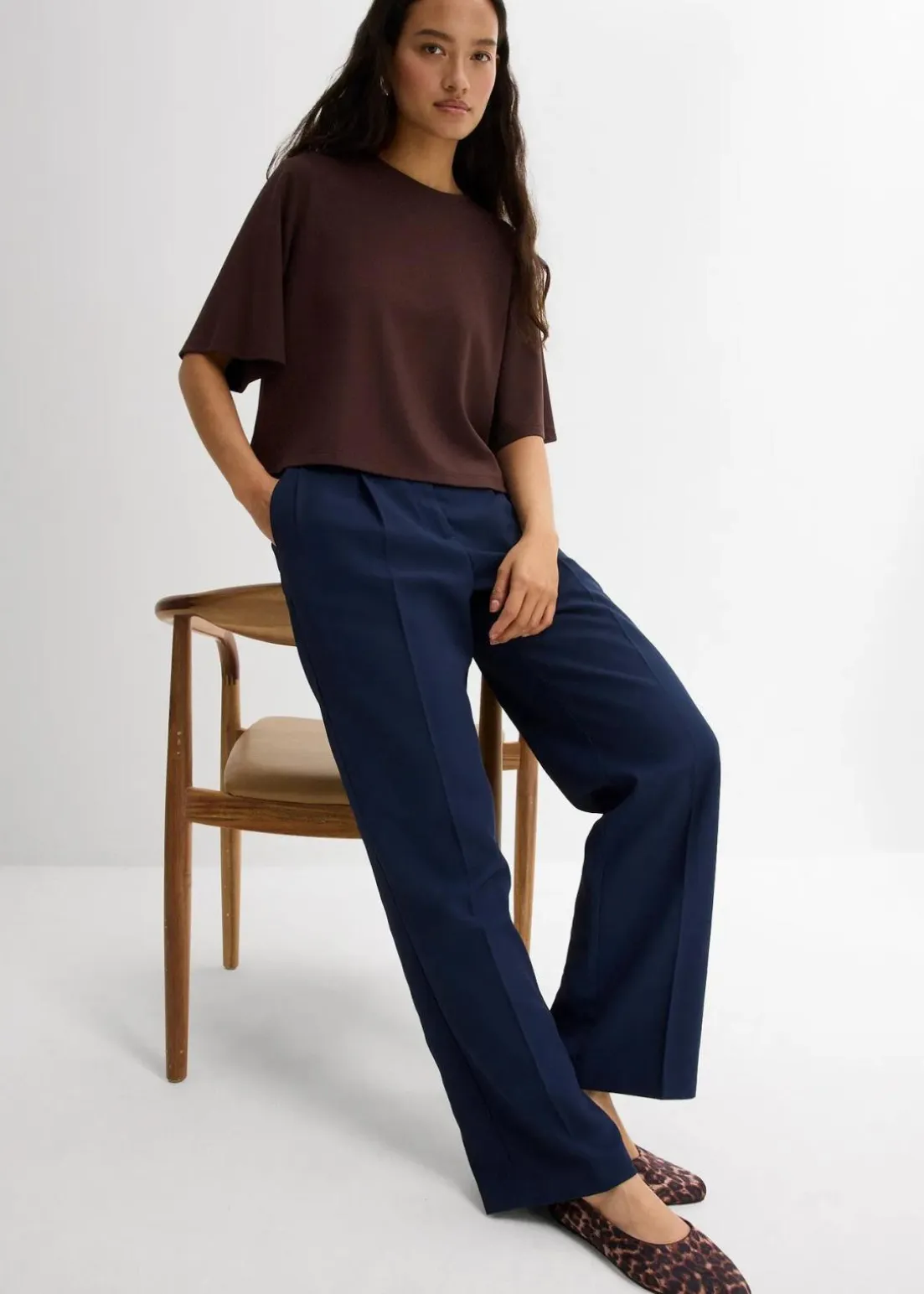 T-Shirt aus bequemen Punto di Roma