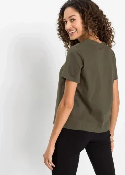 T-Shirt aus reiner Baumwolle