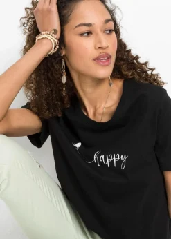 T-Shirt aus reiner Baumwolle