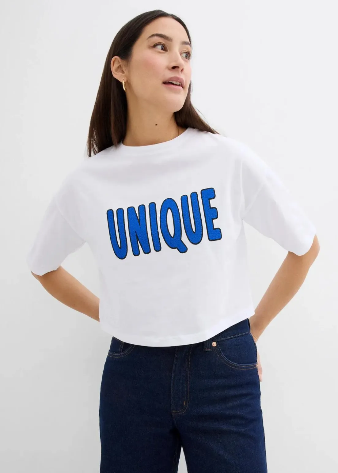 T-Shirt aus reiner Baumwolle