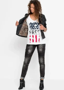 T-Shirt aus reiner Baumwolle