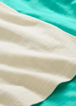 T-Shirt aus reiner Bio-Baumwolle, (2er Pack)