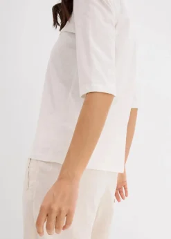 T-Shirt aus reiner Bio-Baumwolle, (2er Pack)