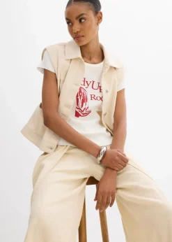 T-Shirt aus reiner Bio-Baumwolle