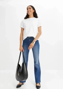 T-Shirt aus reiner schwerer Bio-Baumwolle