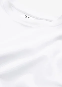 T-Shirt aus reiner schwerer Bio-Baumwolle