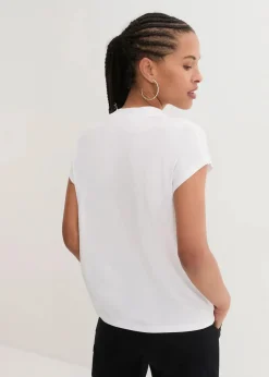 T-Shirt aus softer Viskose