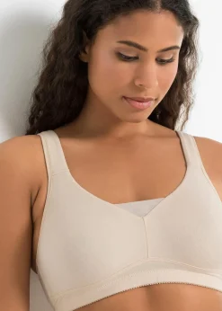 T-Shirt BH ohne Bügel mit Baumwolle (2er Pack)