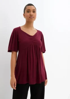 T-Shirt in A-Linie, kurzarm