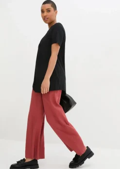 T-Shirt in A-Linien-Form, kurzarm