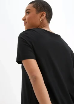 T-Shirt in A-Linien-Form, kurzarm