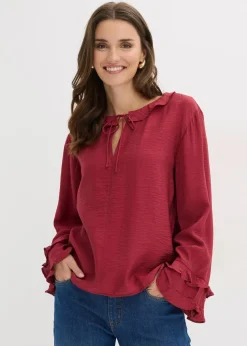 Tunika aus feinem Viskose-Mix