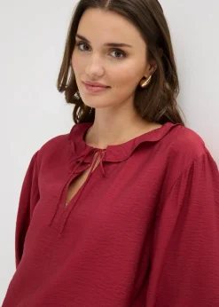 Tunika aus feinem Viskose-Mix