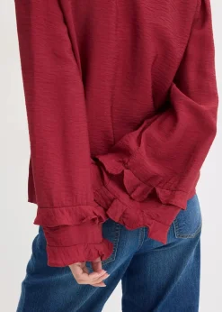 Tunika aus feinem Viskose-Mix