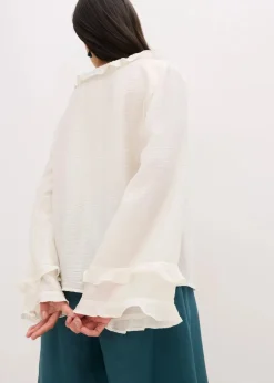 Tunika aus feinem Viskose-Mix