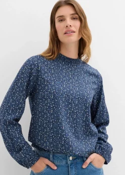 Tunika aus fließender Viskose