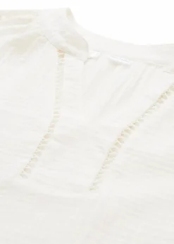 Tunika aus luftigem Musselin