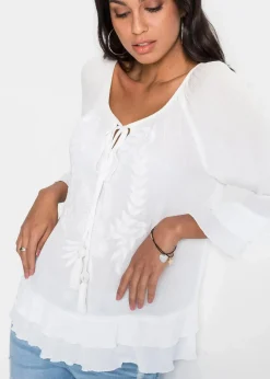 Tunika aus softer Viskose