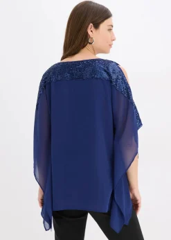 Tunika mit Pailletten