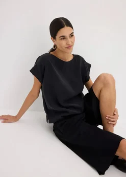 Tunika mit U-Boot Ausschnitt