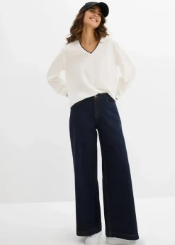 Tunikabluse aus fließender Viskose