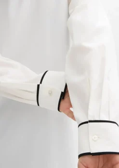 Tunikabluse aus fließender Viskose