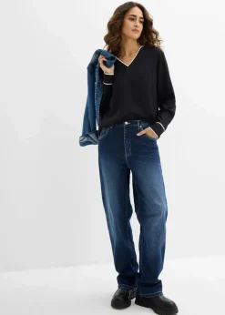 Tunikabluse aus fließender Viskose