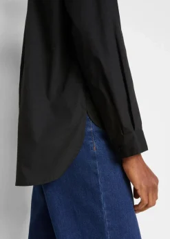 Tunikabluse aus reiner Bio-Baumwolle